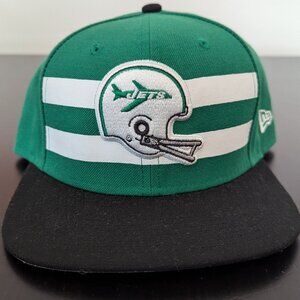 New York Jets New Era 9FIFTY Snapback Hat Vintage Logo NYJ